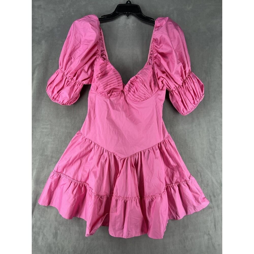 Anthropologie PEIXOTO Maeve Dress in Pink Athena Size Large